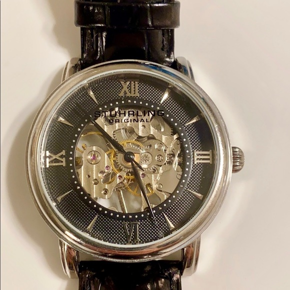 Stuhrling Original Other - Stührling Original Hand-Wind Skeleton Watch